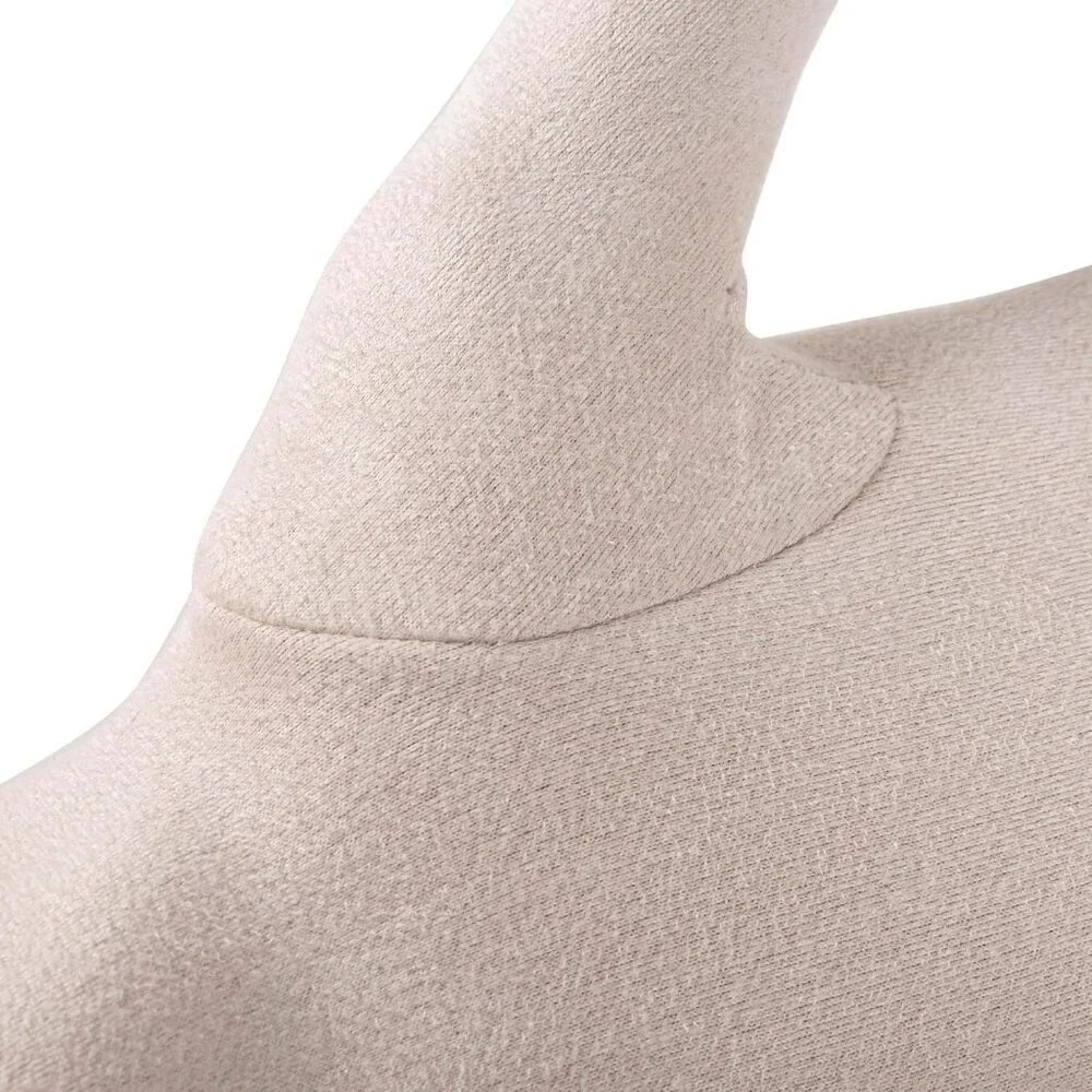 Women's White Winter Leather Suede Gloves Wool Lined Windproof Touchscreen